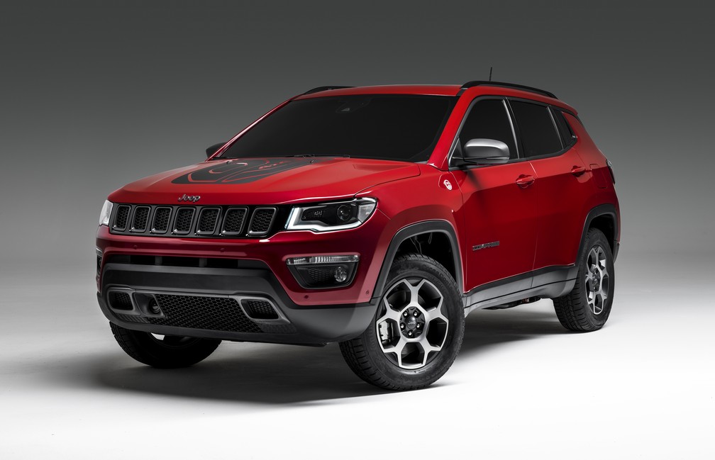 Jeep Compass híbrido plug-in — Foto: Divulgação/FCA