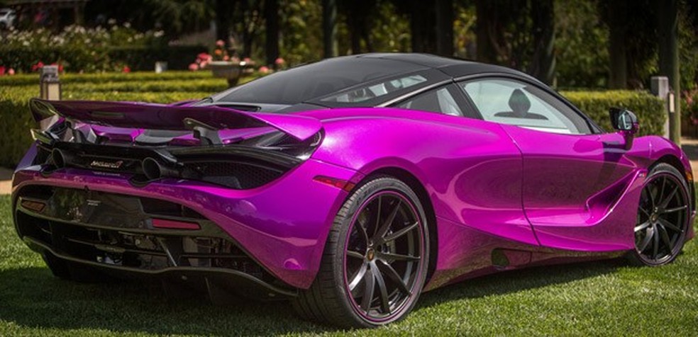 McLaren 720S foi apresentado ao público no gramado dos conceitos (Concept Car Lawn), (Foto: Divulgação) — Foto: Auto Esporte
