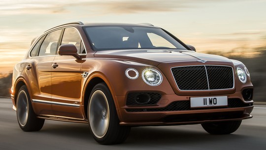 SUV mais rápido do mundo, Bentley Bentayga Speed vai de 0 a 100 km/h em 3,9 segundos