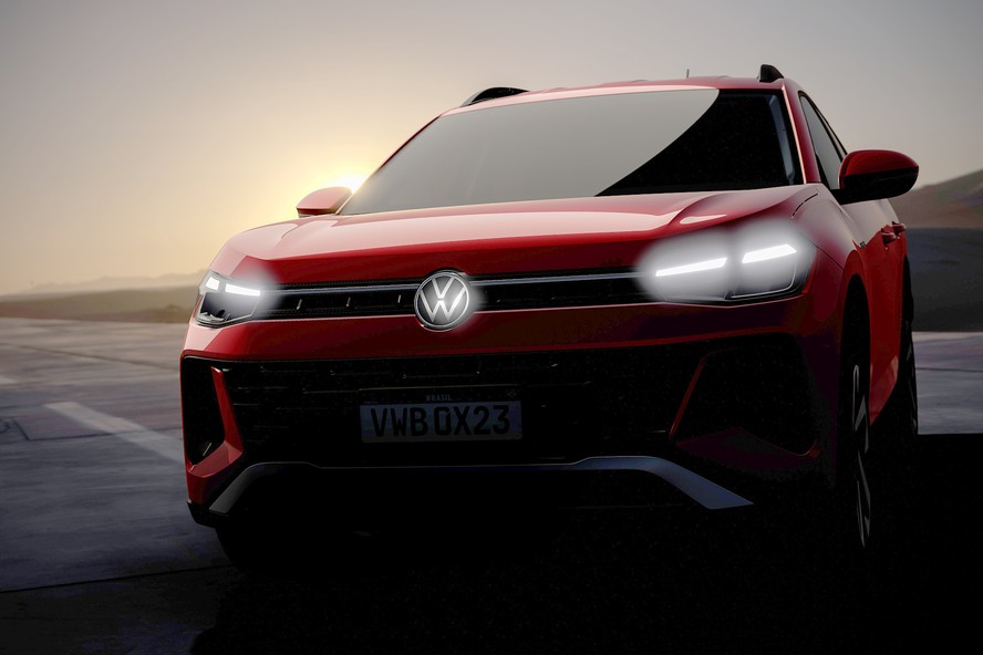 Volkswagen A0 SUV teaser dianteira