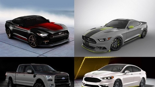 Ford terá Mustang, Fusion e F-150 tunados no SEMA 2016