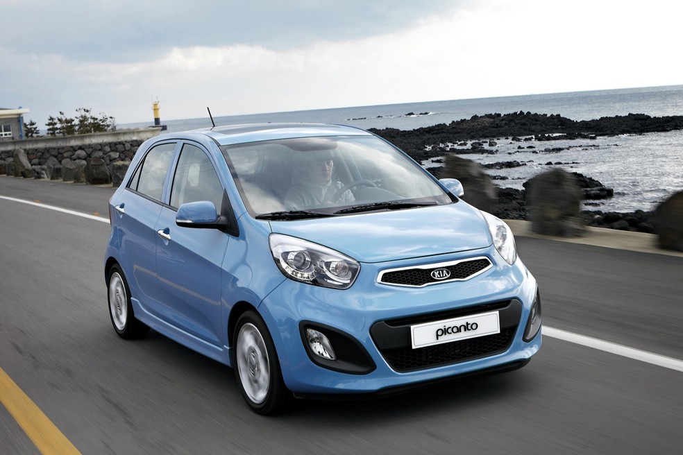 Kia Picanto é vendido a partir de R$ 39.900 no Mercado Livre — Foto: Divulgação/Kia 