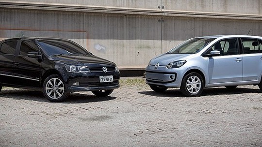 VW up! x VW Gol, descubra qual é o melhor negócio