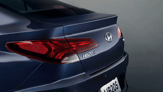 Essa é a nova lanterna do Hyundai HB20S 