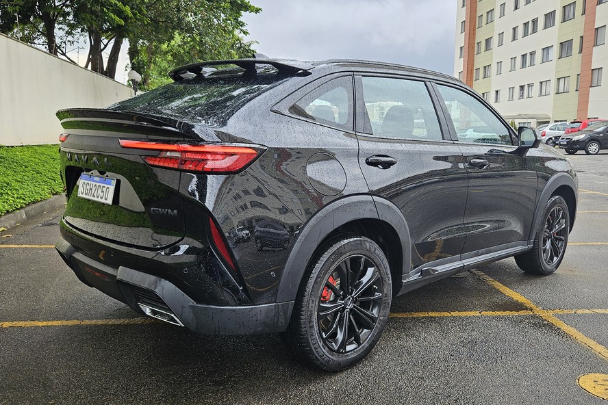 GWM Haval H6 GT 2025 visto de traseira