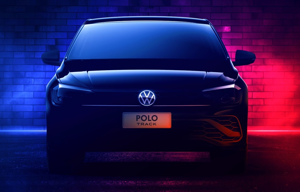 Volkswagen Polo Track será o carro de entrada da marca no Brasil — Foto: Divulgação