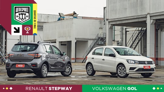 Renault Stepway x VW Gol: qual vence a disputa de quartas de final da Copa do Mundo dos Carros 1.0?