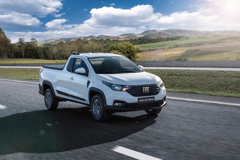 Fiat Strada Freedom Cabine Plus — Foto: Divulgação/Fiat