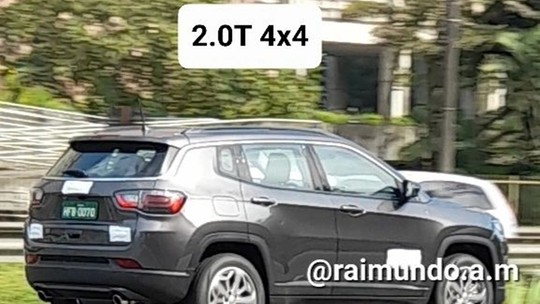 Flagra: Jeep Compass T400 Hurricane 4 está pronto para substituir o diesel