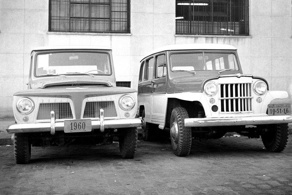 Rural Willys tinha tração 4x4  — Foto: Divulgação/Acervo MIAU