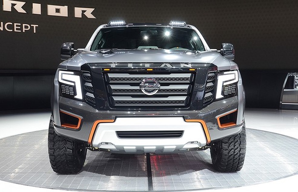 Nissan TITAN Warrior no Salão de Detroit 2016 (Foto: Newspress) — Foto: Auto Esporte