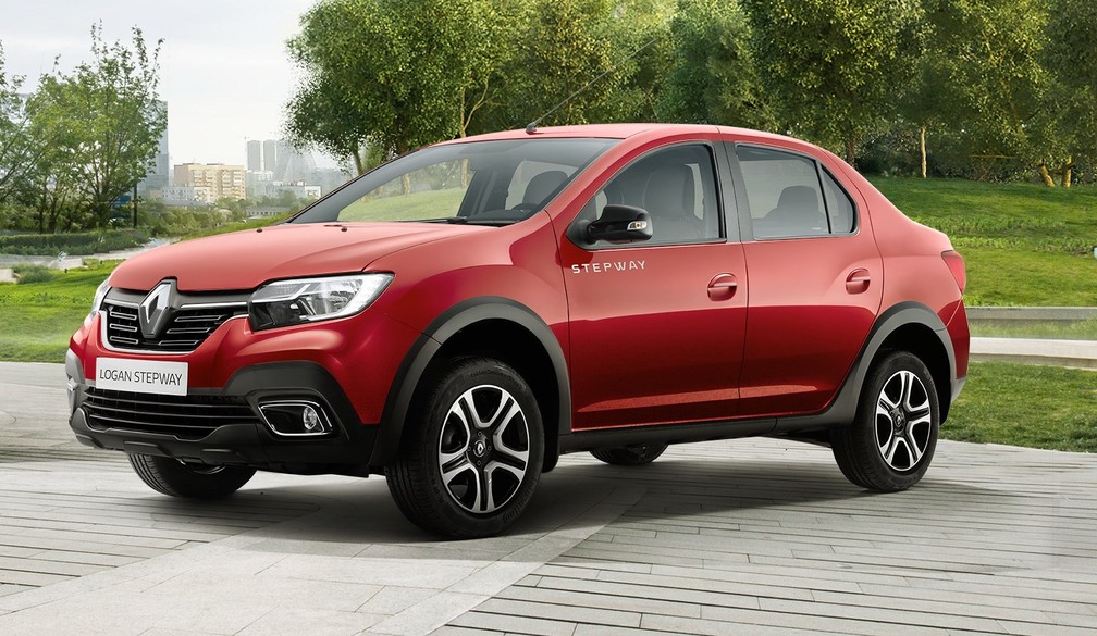 Renault Logan Stepway foi revelado na Rússia — Foto: Renault/Divulgação