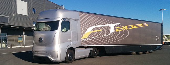 Future Truck 2025 no aeroporto de Schönefeld, em Berlim (Alemanha).