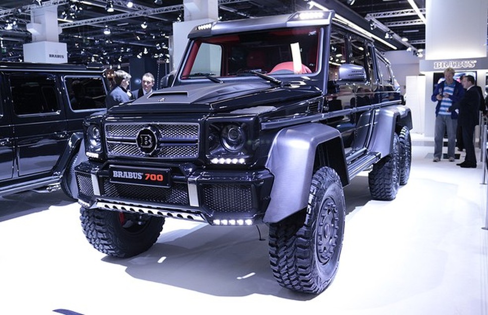 Mercedes B63S 6X6 (Foto: Julio Cabral / Auto News Brasil) — Foto: Auto Esporte