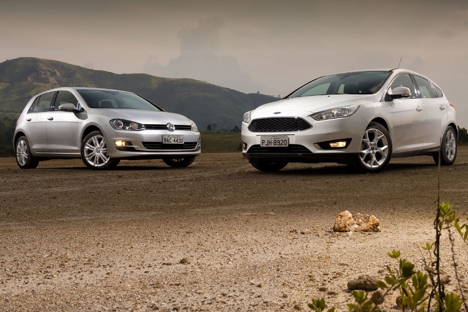 Ford Focus 1.6 SE Plus e Volkswagen Golf 1.6 Comfortline