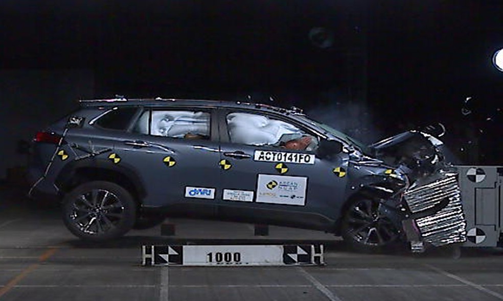 O SUV obteve a nota máxima de cinco estrelas no Asean NCAP — Foto: Divulgação