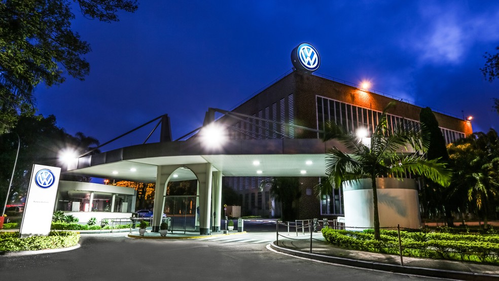 Sede da Volkswagen em São Bernardo do Campo — Foto: Divulgação