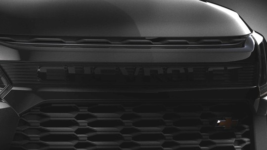 Chevrolet revela imagem da nova S10, que 'perde a gravata' na dianteira