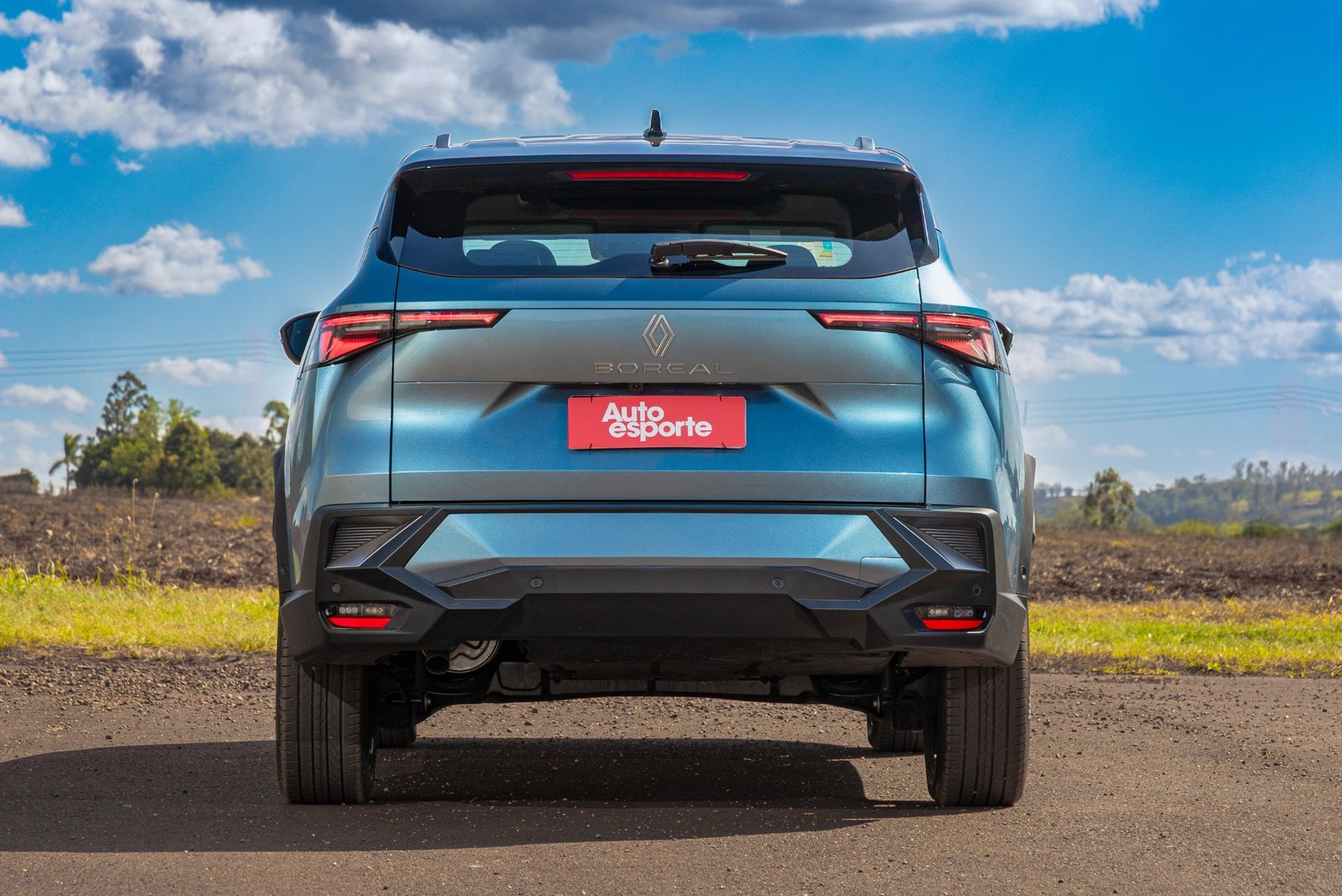 Renault Boreal Iconic 2026 - traseira estática (2) — Foto: Renato Durães/Auto News Brasil
