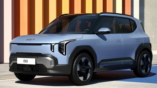 Kia EV2 é mini SUV com tecnologias de carro grande e 450 km de autonomia