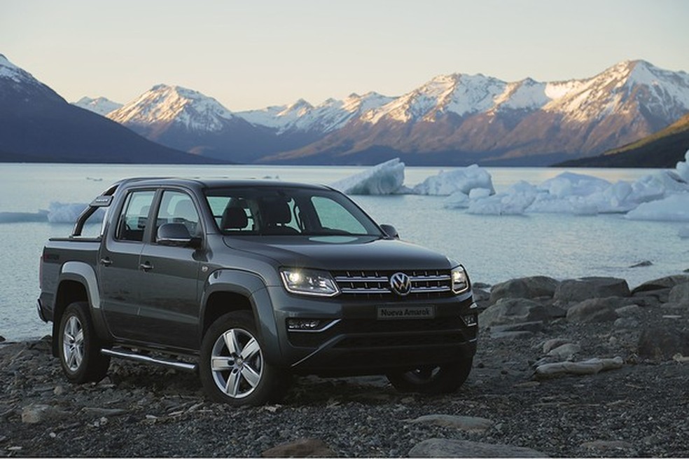 Nova Volkswagen Amarok (Foto: Divulgação) — Foto: Auto Esporte