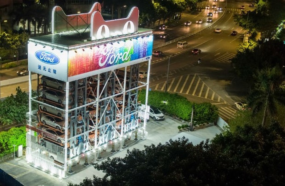 Plataforma de venda de carros autônoma Ford (Foto: Divulgação) — Foto: Auto Esporte