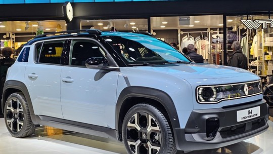 Novo Renault 4 elétrico pode ser vendido na América do Sul