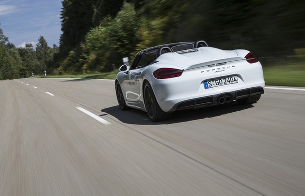 Porsche Boxster Spyder (Foto: Divulgação) — Foto: Auto Esporte