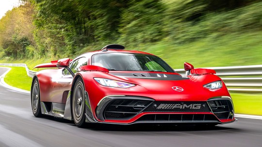 Mercedes-AMG One quebra novo recorde com motor híbrido de Fórmula 1
