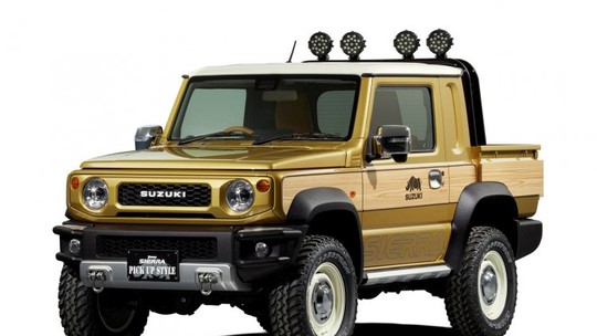 Suzuki mostra picape baseada na nova geração do Jimny