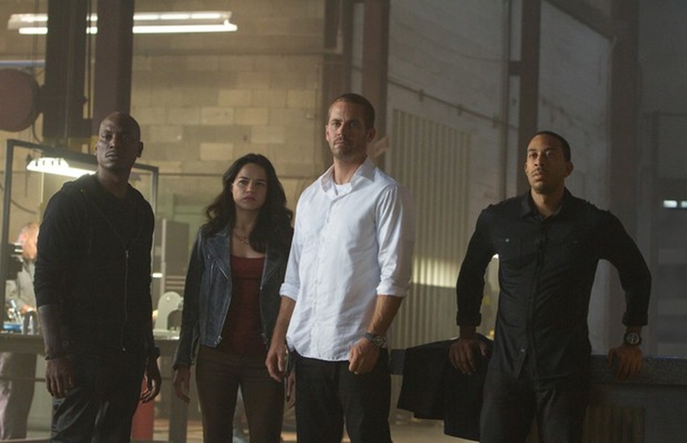 Roman, Letty, Brian e Tej se reúnem antes de missão (Foto: Divulgação) — Foto: Auto Esporte