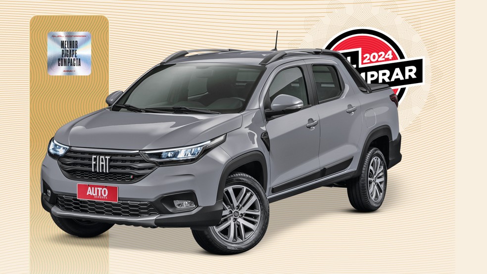 Qual Comprar 2024 - Melhor picape compacta - Fiat Strada — Foto: Auto News Brasil