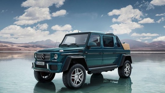 Maybach G650 Landaulet é uma limusine conversível off-road