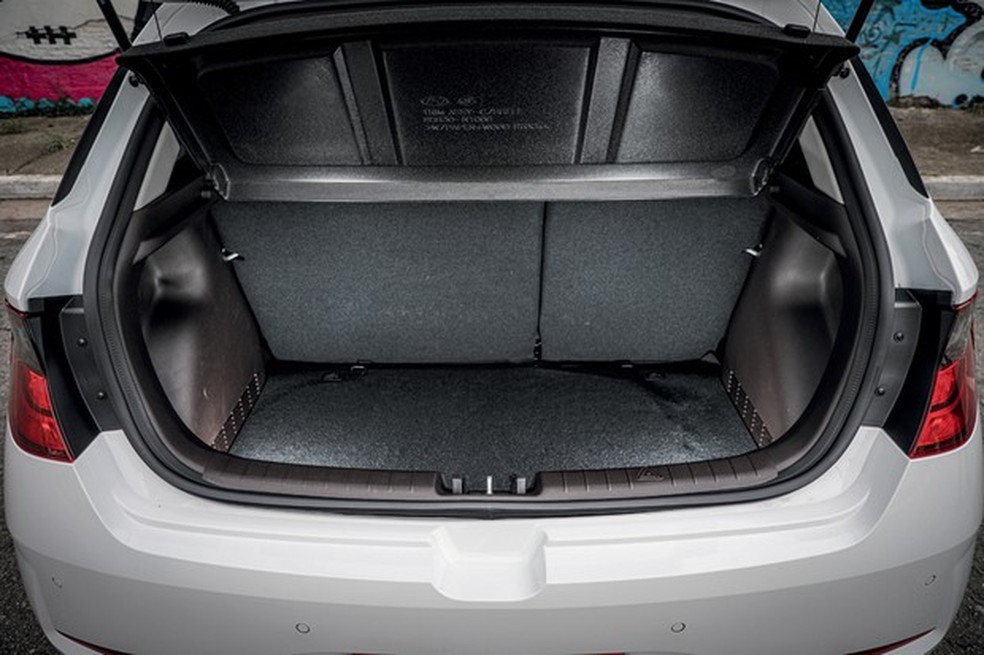 Porta-malas do novo Hyundai HB20 tem 300 litros (Foto: Raphael Munhoz / Auto News Brasil) — Foto: Auto Esporte