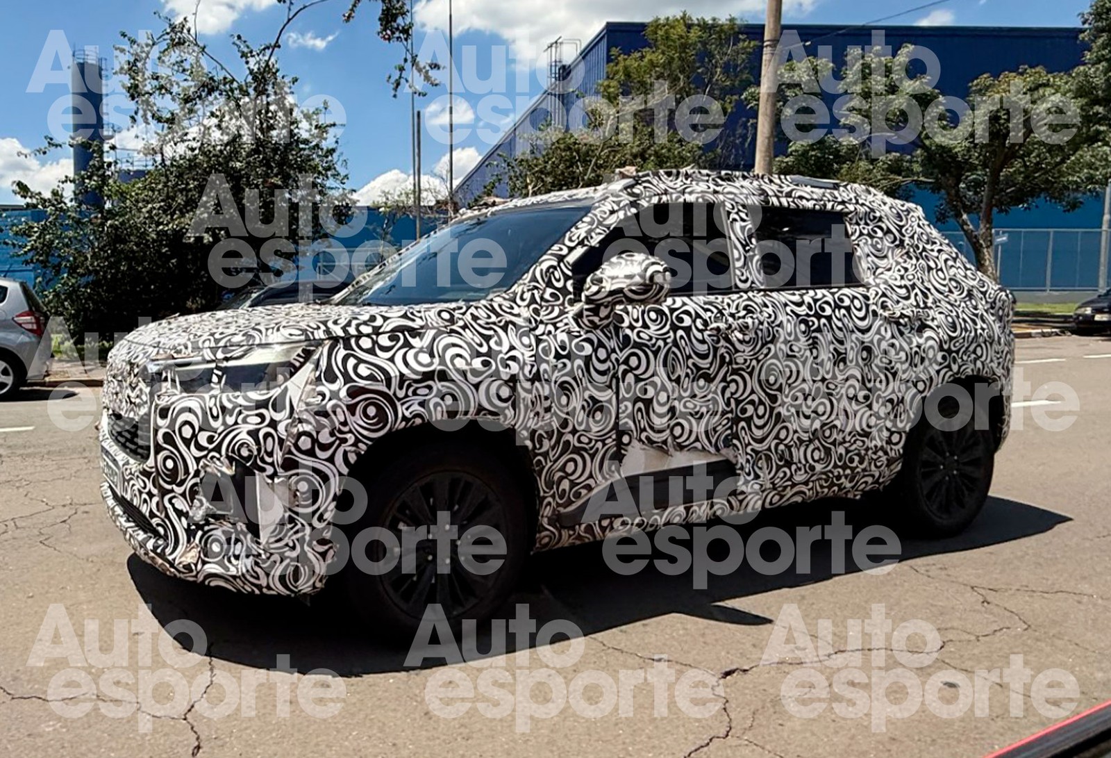 Honda WR-V 2025 (Flagra) — Foto: Auto News Brasil