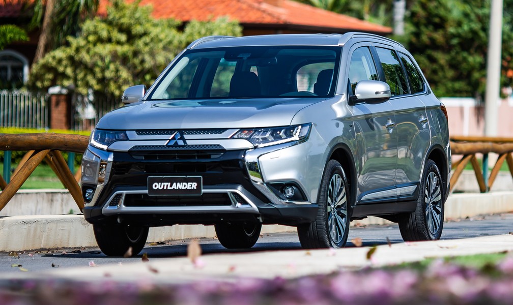 Mitsubishi Outlander ganha visual renovado para a linha 2019 — Foto: Divulgação/Mitsubishi