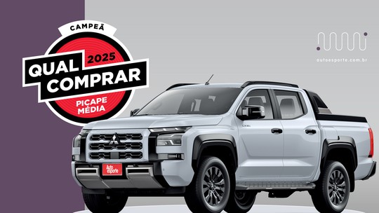 Mitsubishi Triton é a picape média de melhor custo no Brasil em 2025