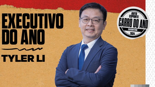 Tyler Li, presidente da BYD do Brasil, é eleito o Executivo do Ano 2024