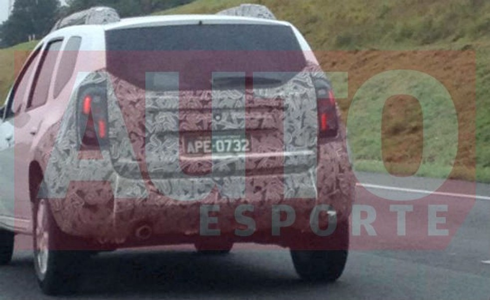 Novo Renault Duster é flagrado rodando no Paraná (Foto: Hamilton Choptian) — Foto: Auto Esporte