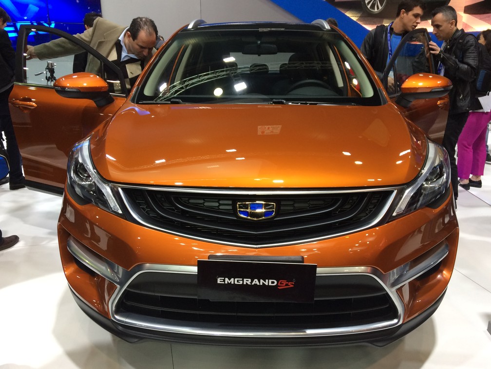 Geely Emgrand GS — Foto: Peter Fussy/G1