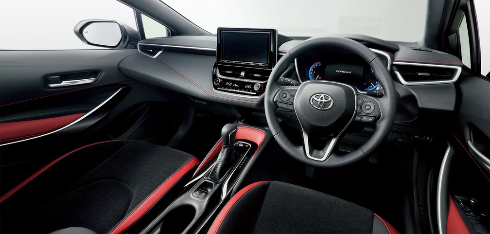 Painel do Toyota Corolla Sport — Foto: Toyota/Divulgação
