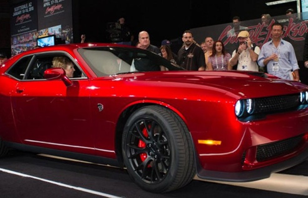 Dodge Challenger SRT Hellcat (VIN-0001) (Foto: Divulgação) — Foto: Auto Esporte