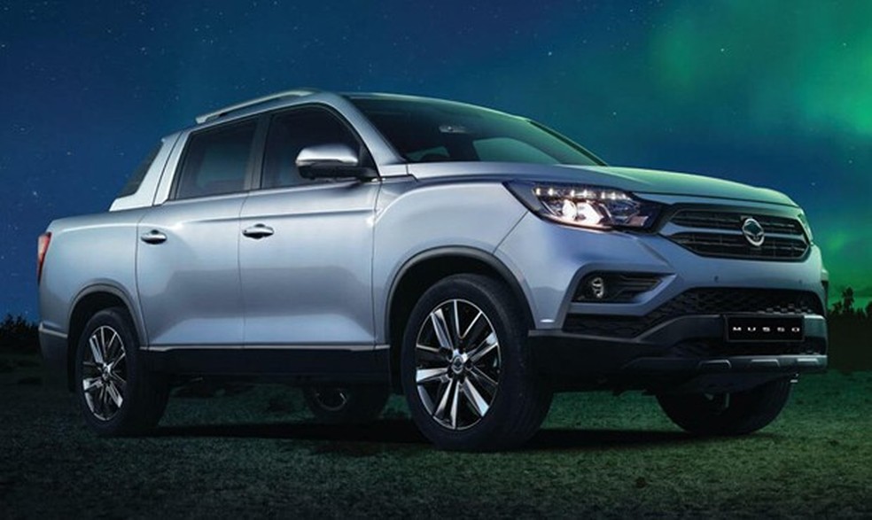 SsangYong Musso está em processo de homologação, diz a marca (Foto: Divulgação) — Foto: Auto Esporte
