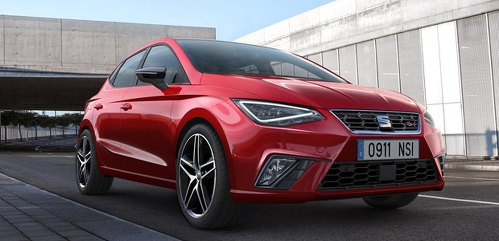 Faróis integralmente em leds dão mais sofisticação ao novo Ibiza (Foto: Divulgação) — Foto: Auto Esporte