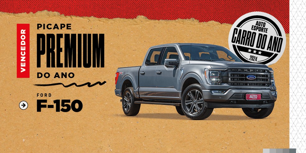 Ford F-150 disputou apenas com a Chevrolet Silverado — Foto: Auto News Brasil/Pablo Gonzalez
