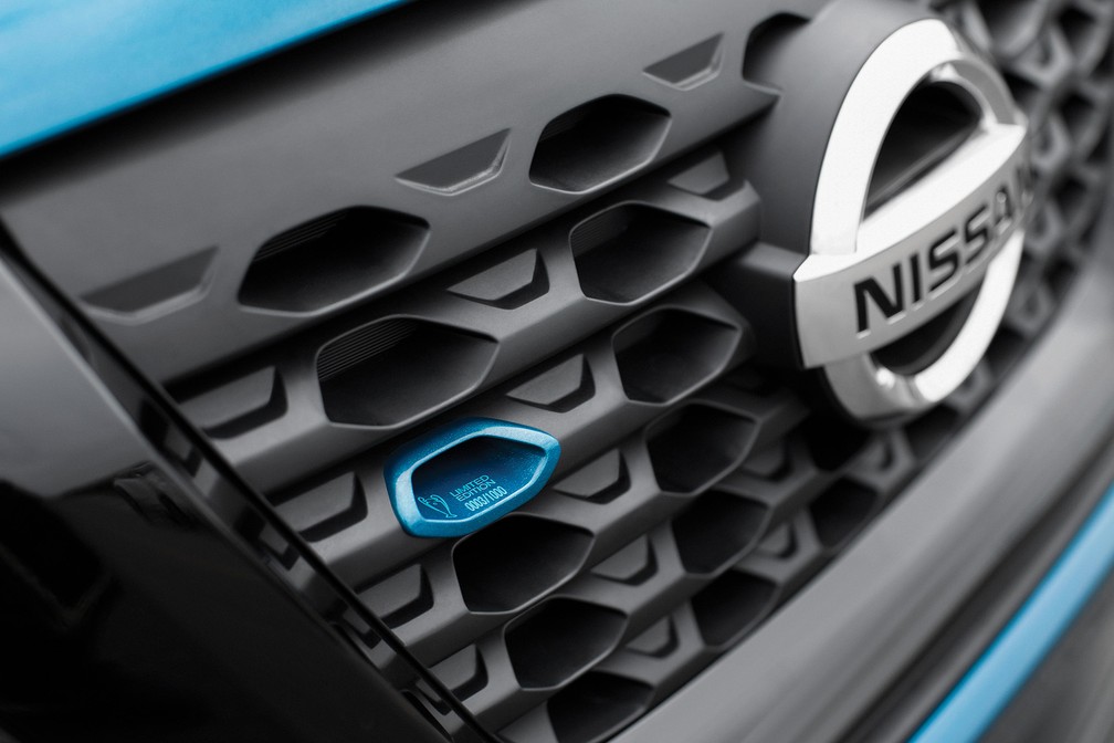 Detalhe na grade mostra o número da unidade — Foto: Divulgação/Nissan