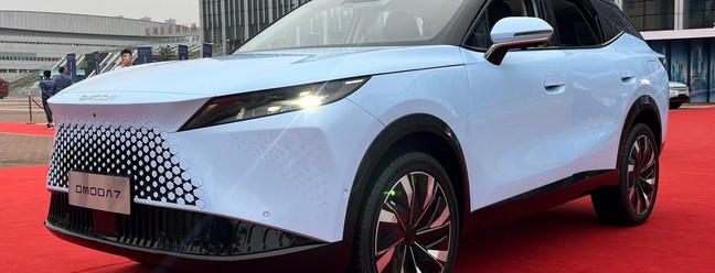 Omoda 7 — Foto: Vitória Drehmer/Auto News Brasil