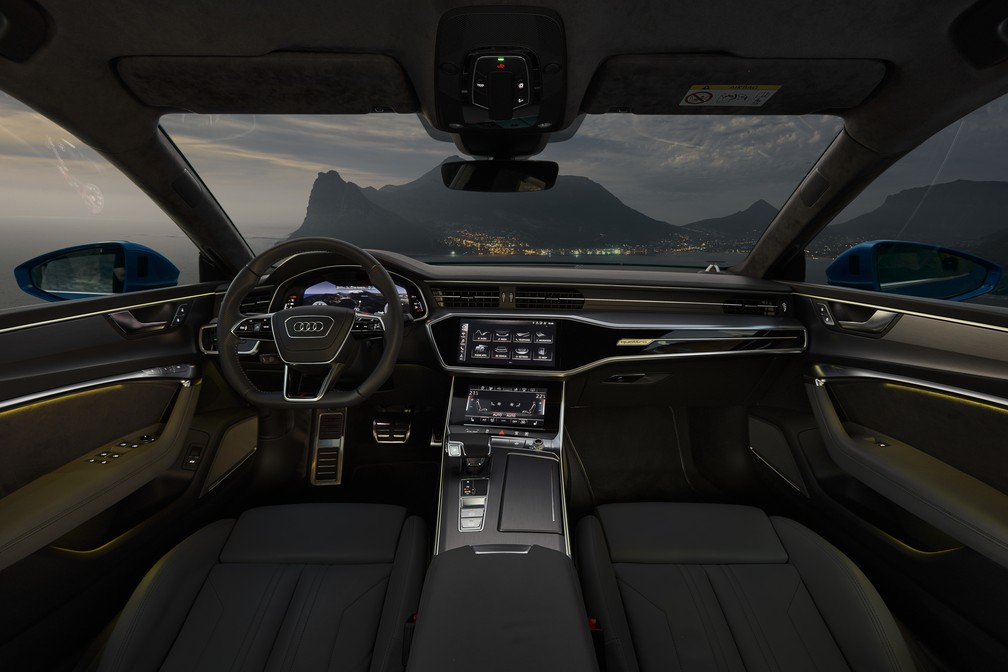 Interior do Audi A7 — Foto: Audi/Divulgação
