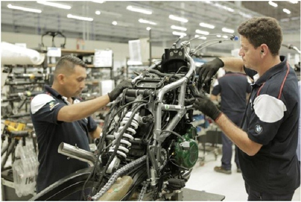 Fábrica da BMW em Manaus (Foto: Divulgação) — Foto: Auto Esporte