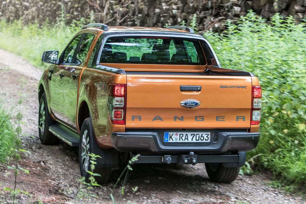 Ford Ranger ofereceu motores a disel e flex em sua sétima geração no Brasil — Foto: Divulgação